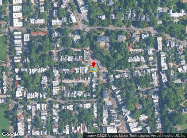  1670 Wisconsin Ave Nw, Washington, DC Parcel Map