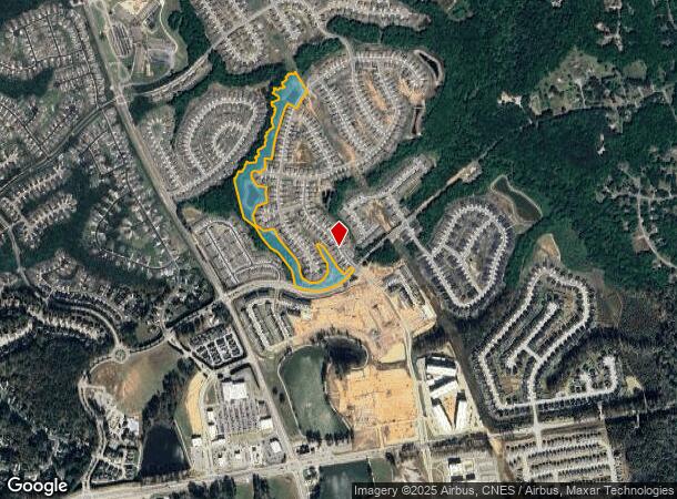  34 Gaillardia Way, Clayton, NC Parcel Map