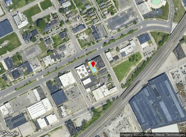  2831 E Grand Blvd, Detroit, MI Parcel Map