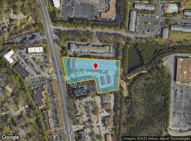  1621 Huguenot Rd, Midlothian, VA Parcel Map