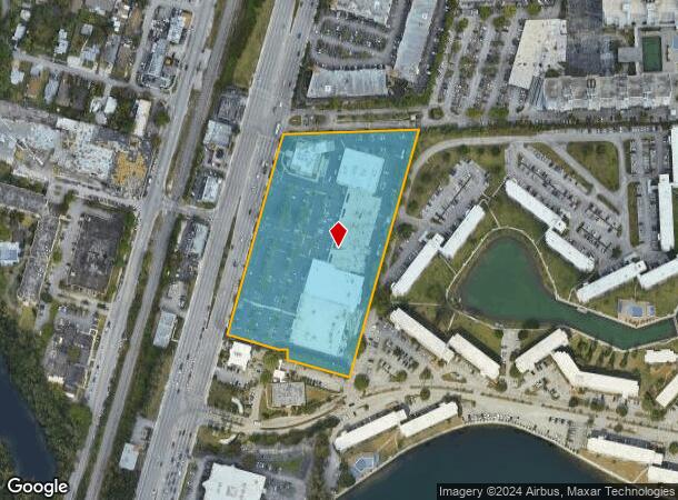  17985 Biscayne Blvd, Aventura, FL Parcel Map