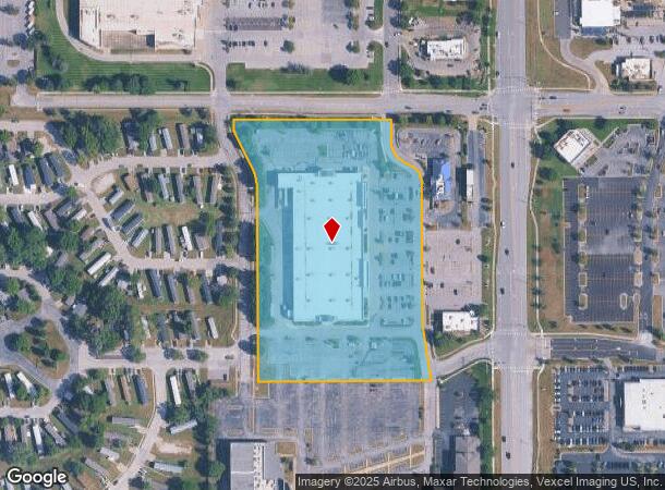  3311 S Iowa St, Lawrence, KS Parcel Map