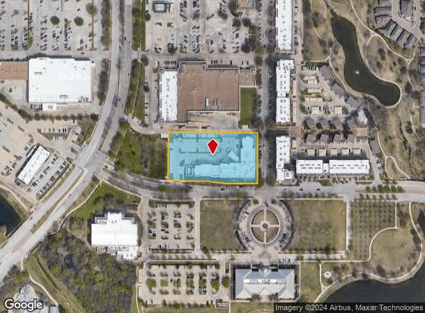  200 Town Center Ln, Keller, TX Parcel Map