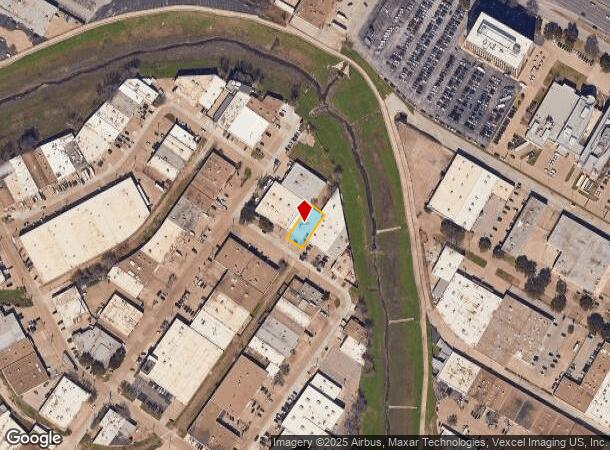  2424 Converse St, Dallas, TX Parcel Map