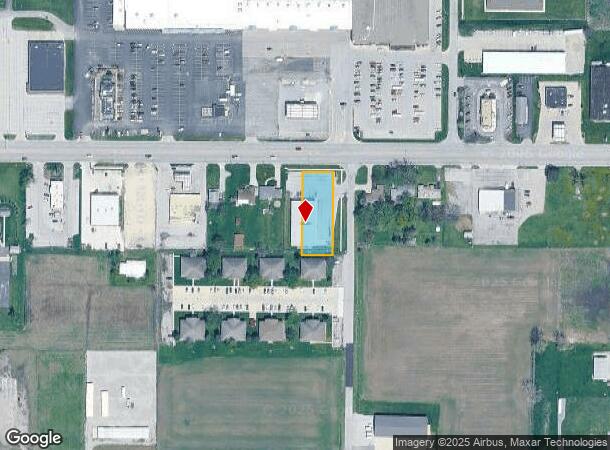  1861 E 2Nd St, Defiance, OH Parcel Map