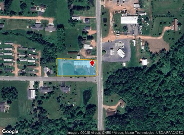 909 Pine St, Athens, WI Parcel Map