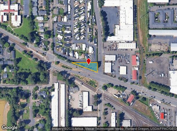 E Burnside St, Gresham, OR Parcel Map