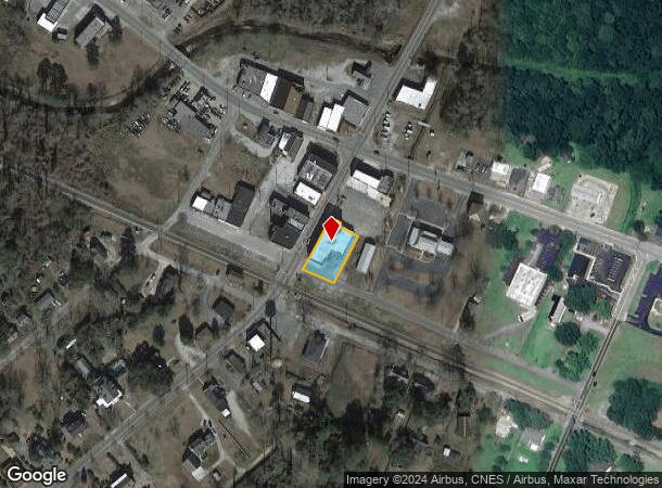  100 E Railroad St, Bladenboro, NC Parcel Map