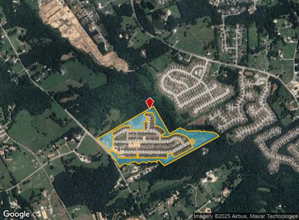 3150 Azteca Way, Dacula, GA Parcel Map