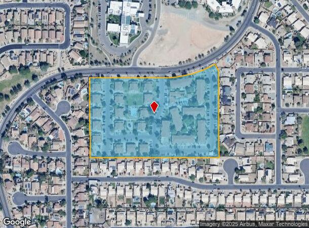  17927 N Parkview Pl, Surprise, AZ Parcel Map