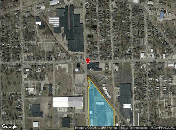  751 S Center St, Adrian, MI Parcel Map