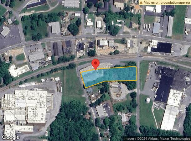  1026 Main Ave Se, Hickory, NC Parcel Map