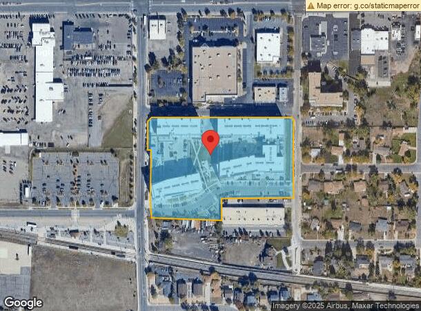  1420 Oak St, Lakewood, CO Parcel Map