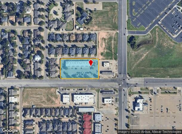  3408 98Th St, Lubbock, TX Parcel Map