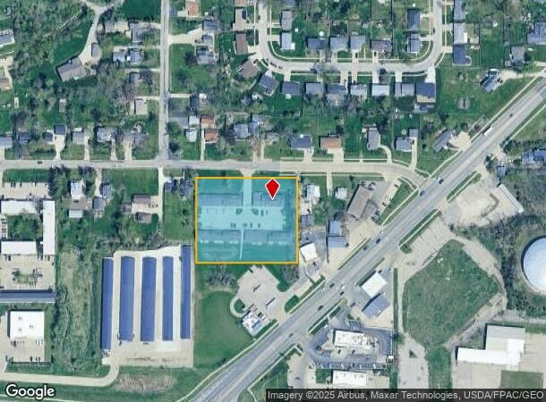 2701 12Th Ave Sw, Cedar Rapids, IA Parcel Map