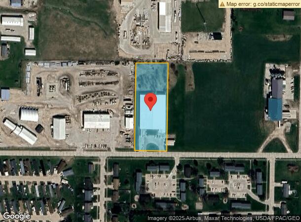  1613 W 1St St, Vinton, IA Parcel Map