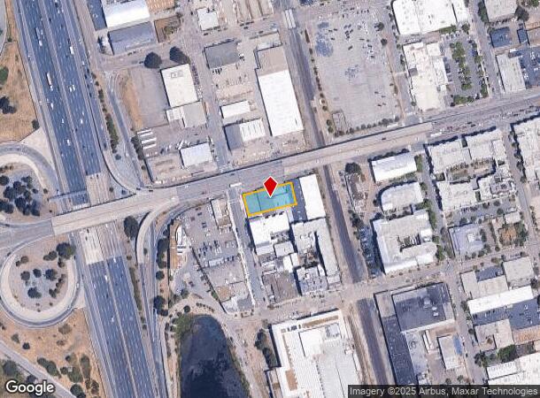  2009 2Nd St, Berkeley, CA Parcel Map