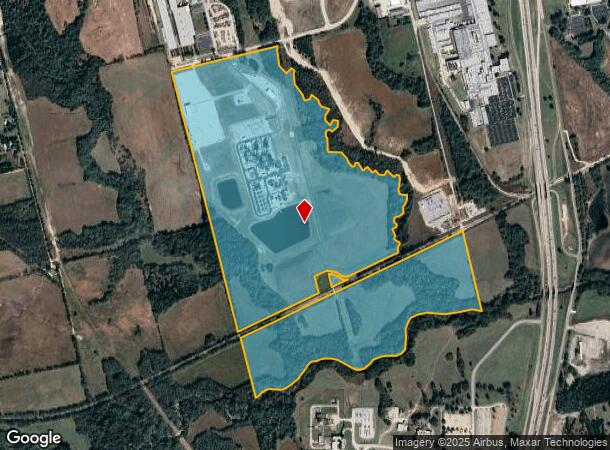  510 Progress Dr, Sherman, TX Parcel Map