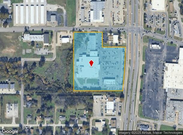  205 N Commerce St, Ardmore, OK Parcel Map
