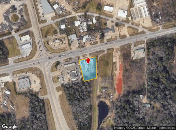 11010 Highway 105 E, Conroe, TX Parcel Map