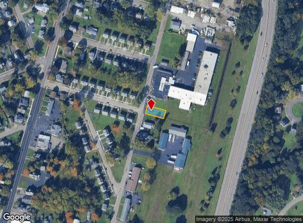 103 S Kinyon St, Elmira, NY Parcel Map