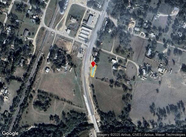405 S Franklin St, Holland, TX Parcel Map