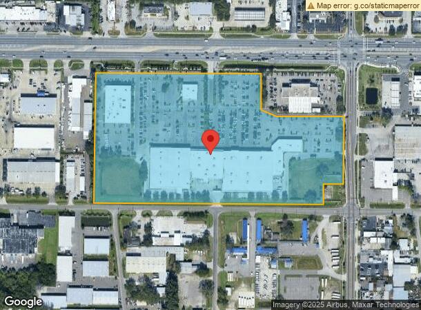  4340 W Hillsborough Ave, Tampa, FL Parcel Map