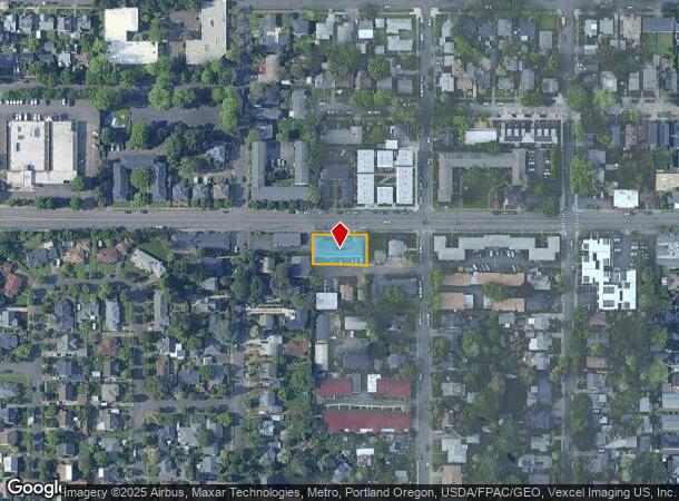  5112 E Burnside St, Portland, OR Parcel Map