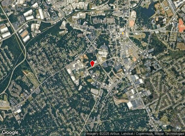  156 E Crogan St, Lawrenceville, GA Parcel Map