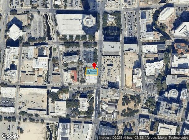  113 N Flores St, San Antonio, TX Parcel Map