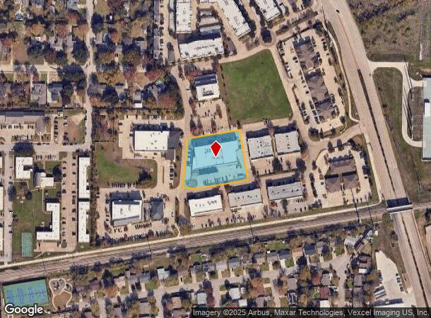 1044 Texan Trl, Grapevine, TX Parcel Map