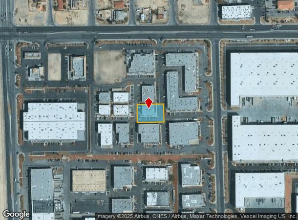 2555 W Cheyenne Ave, North Las Vegas, NV Parcel Map