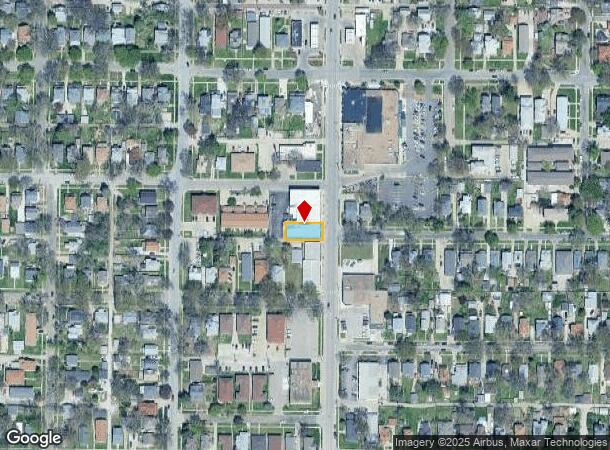  1615 S 17Th St, Lincoln, NE Parcel Map