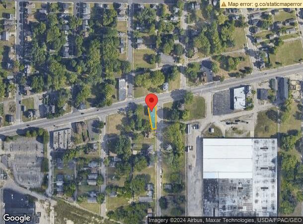  2500 W 3Rd St, Dayton, OH Parcel Map