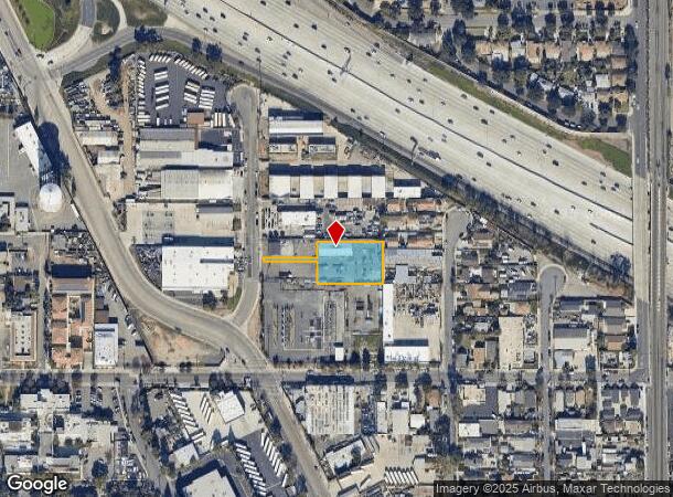  1315 N Santiago St, Santa Ana, CA Parcel Map