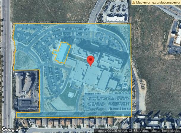  38600 Medical Center Dr, Palmdale, CA Parcel Map