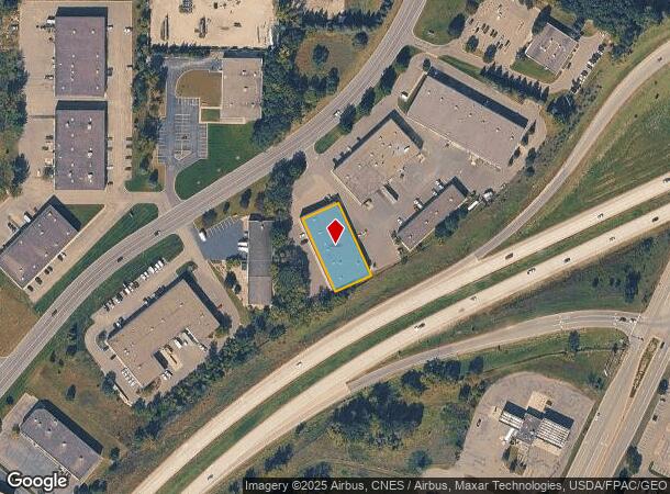 524 Apollo Dr, Circle Pines, MN Parcel Map