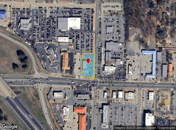 820 E Oak St, Conway, AR Parcel Map