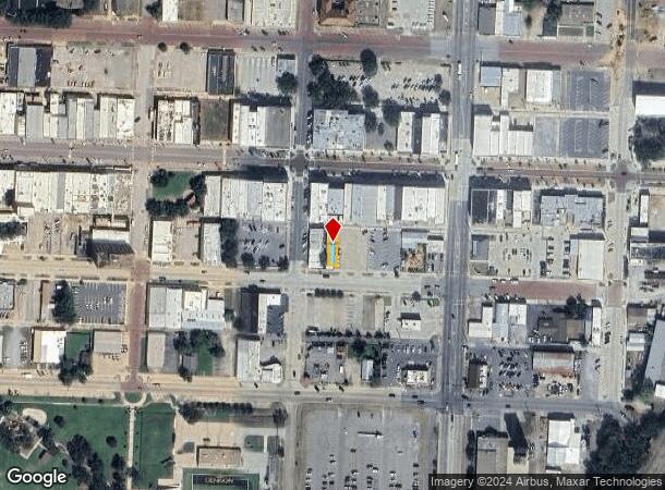  227 W Chestnut St, Denison, TX Parcel Map