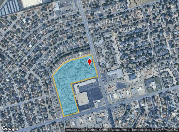 3417 N Midland Dr, Midland, TX Parcel Map
