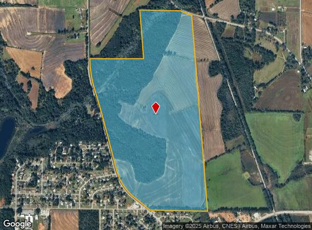 Denton Rd, Dothan, AL Parcel Map