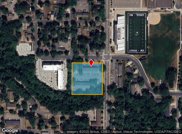  1703 Broadway St S, Menomonie, WI Parcel Map