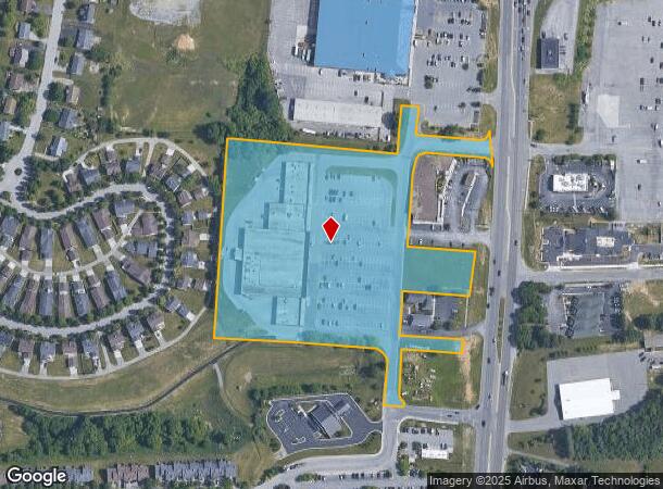  1530 N Franklin St, Christiansburg, VA Parcel Map