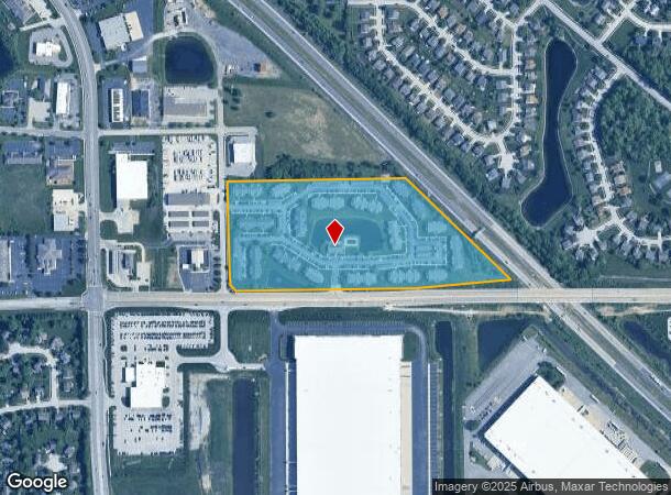 1122 Windhaven Cir, Brownsburg, IN Parcel Map