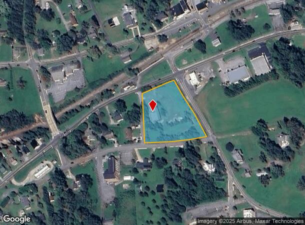 201 W Main St, Morganton, NC Parcel Map