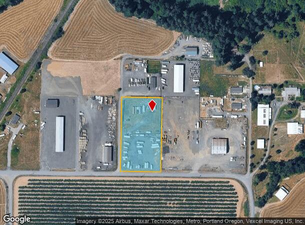 21255 Ne Fulquartz Landing Rd, Dundee, OR Parcel Map