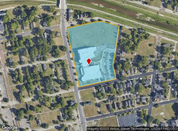  228 N Broadway St, Dayton, OH Parcel Map