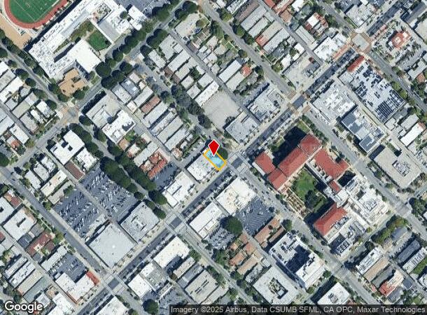  1433 Wilshire Blvd, Santa Monica, CA Parcel Map