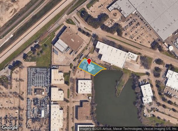  2244 Century Cir, Irving, TX Parcel Map