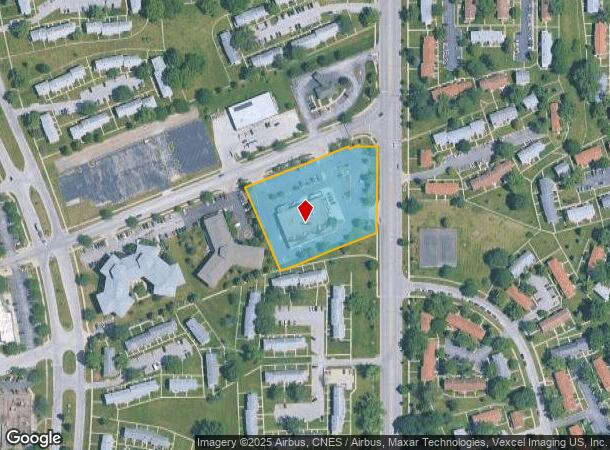  1 Main St, Park Forest, IL Parcel Map